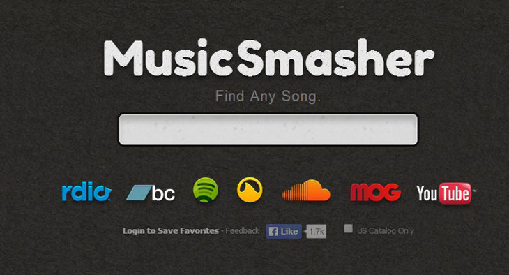 Music Smasher: Here You Can Find Any Song You Want