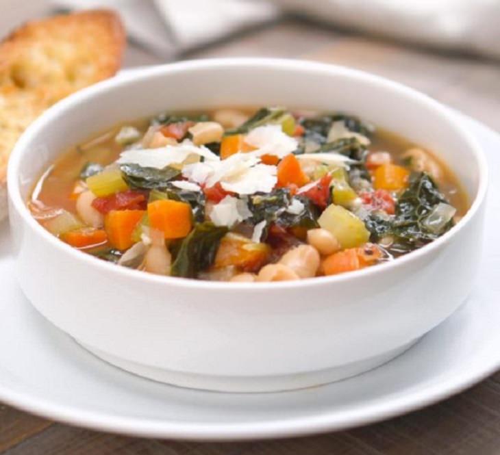 Recipe - Tuscan - White Bean - Soup