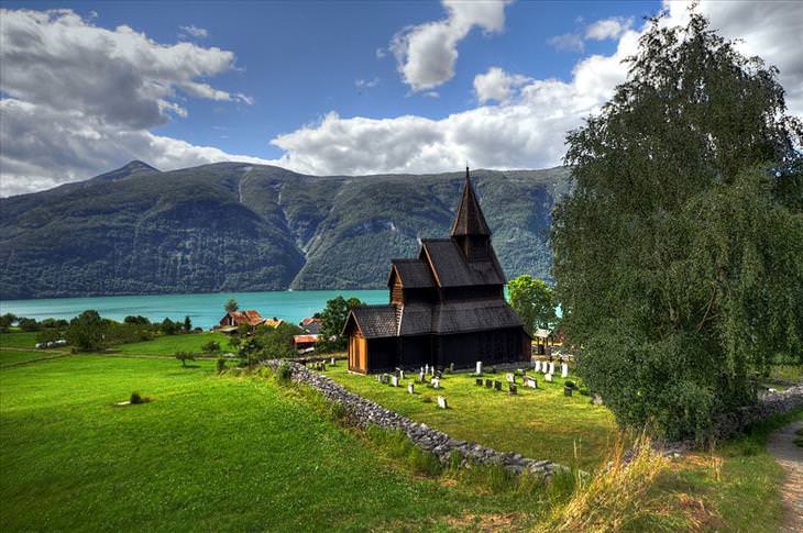 stave church, Norway, architecture, travel