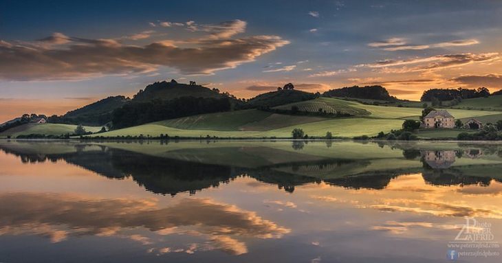 reflejos agua Eslovenia