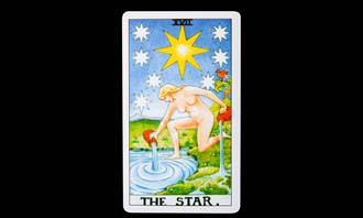 The Star tarot card