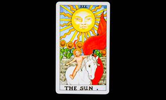 The Sun tarot card