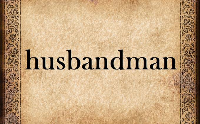 'husbandman' on old parchment