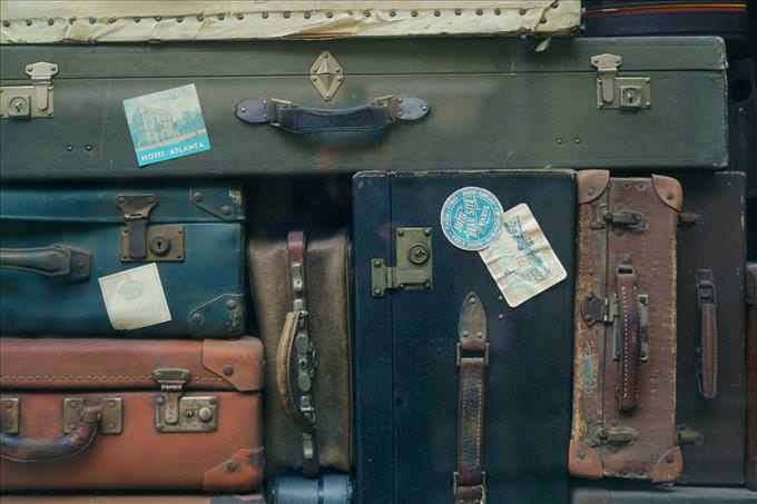 old suitcases