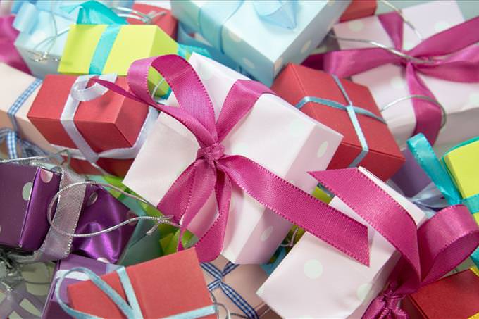 wrapped gifts