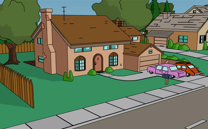 The Simpsons' home