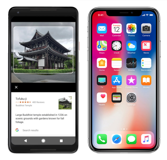 The Google Pixel 2 and Apple iPhone X Head-to-Head