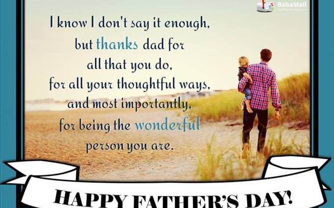 Have a Happy Father's Day