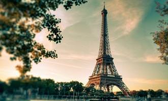 the Eiffel tower