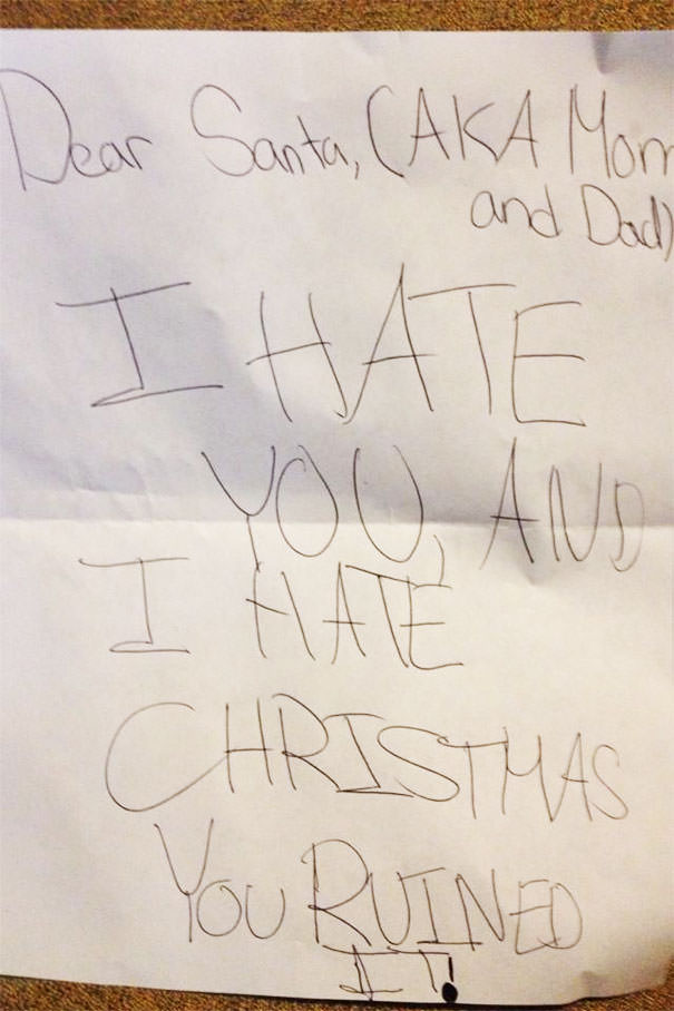 Funny and Cute Letters to Santa