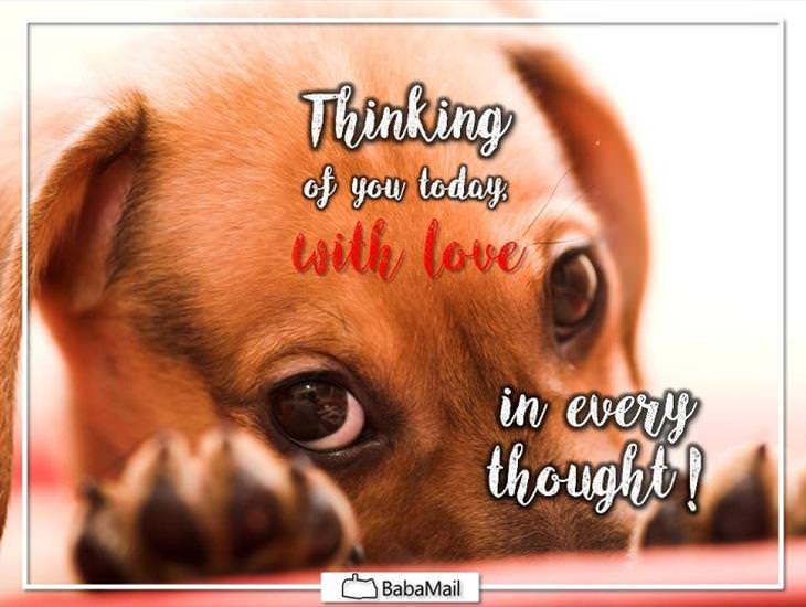 Thinking Of You Today With Love | Thinking of You | eCards | Greeting cards