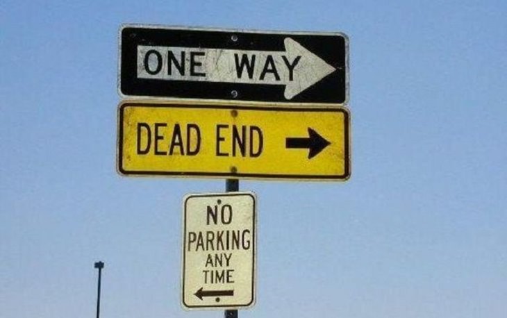 road signs, funny, stupid
