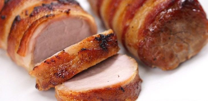 Recipe - Bacon-wrapped, Pork Tenderloin