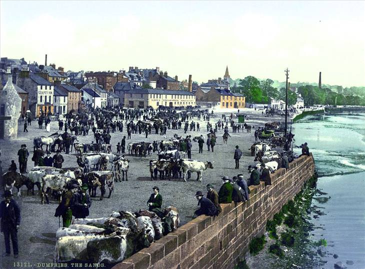Photochroms of Scotland in the 1890s
