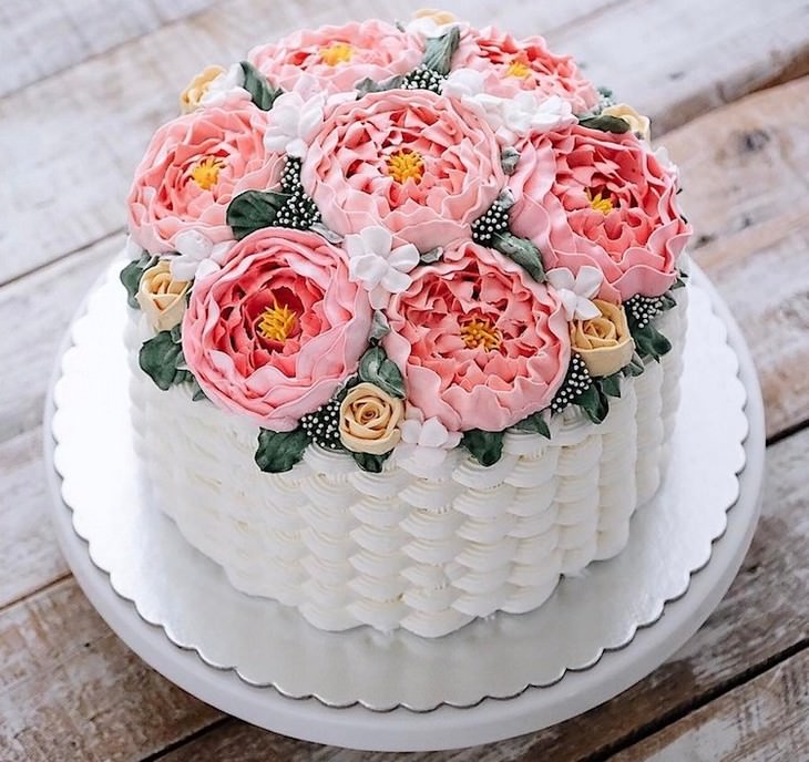 cakes, beautiful, art, spring, flowers