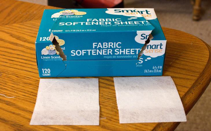 dryer sheets warning