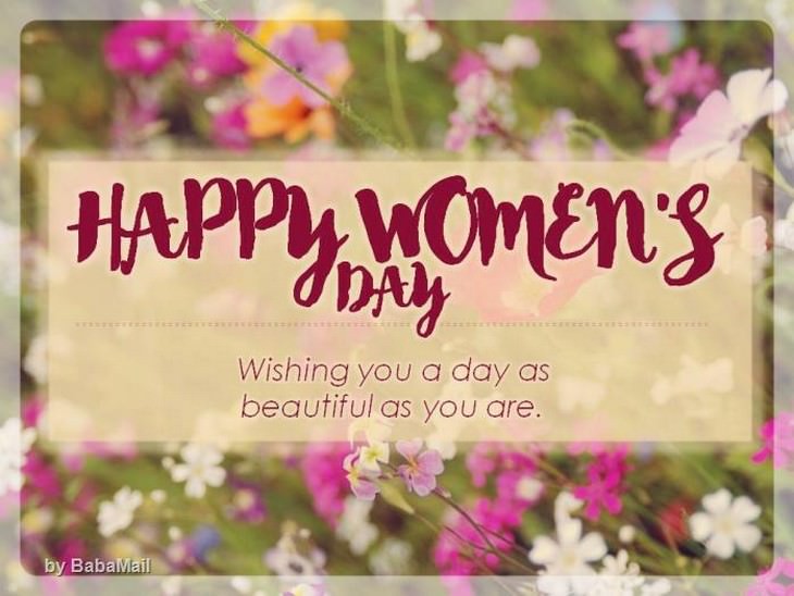 Wishing You a Happy Women's Day!