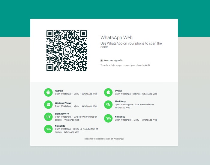 WhatsApp for Your Computer