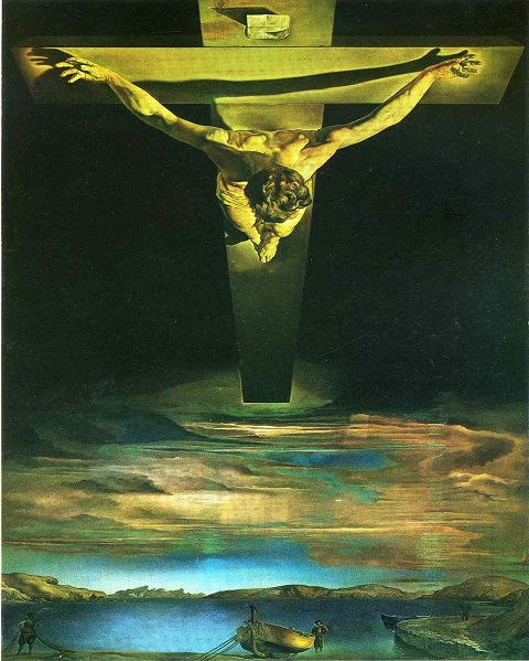 Salvador Dali artworks: Christ of Saint John of the cross