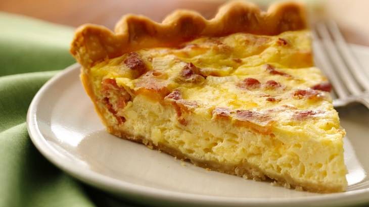 Recipe: Bacon and Cheese Quiche