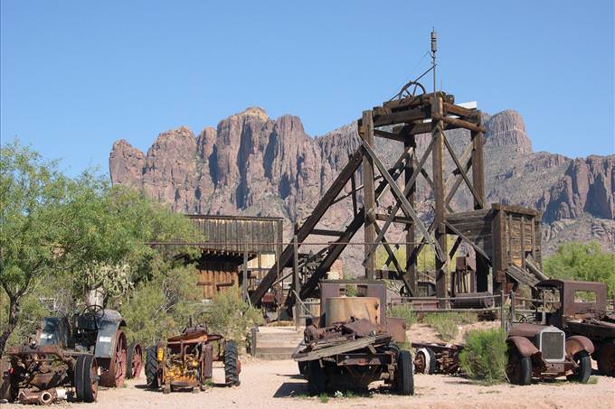 abandoned gold mine