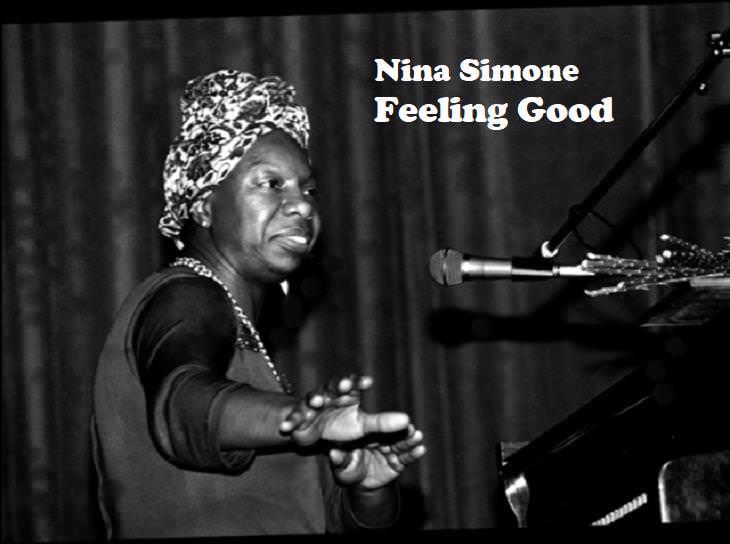 Nina Simone's Feeling Good with Lyrics