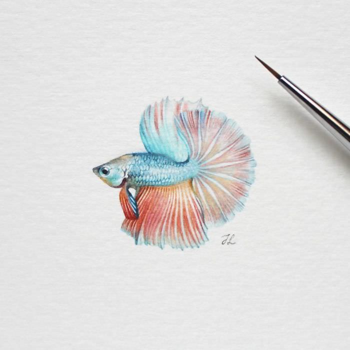 Incredible Tiny Watercolor Art