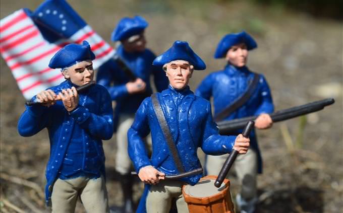 toy Union soldiers