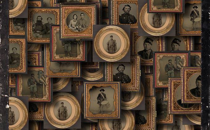 portraits from American Civil War