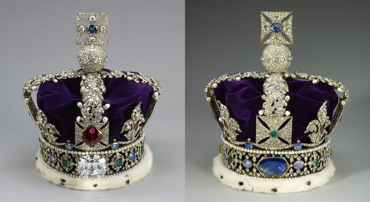 crowns and tiaras Crown of Queen Elizabeth II, United Kingdom 