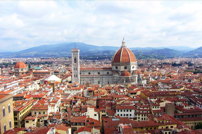 Florence from above