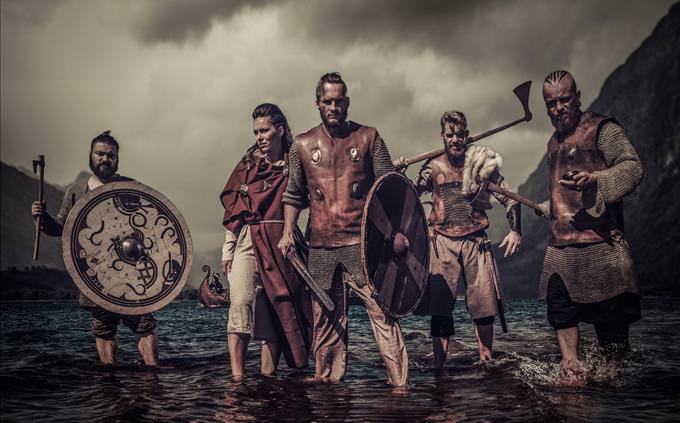 group of vikings