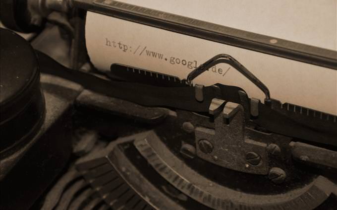 typewriter closeup