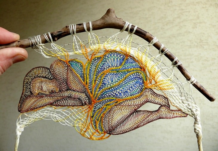 Stunning Lace Art by Agnes Herczeg