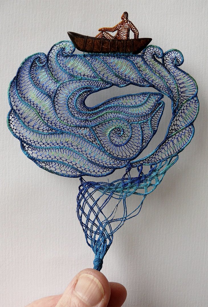 Stunning Lace Art by Agnes Herczeg