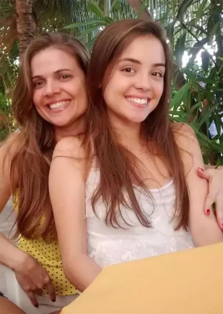 mother and daughter