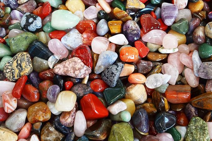 colorful stones