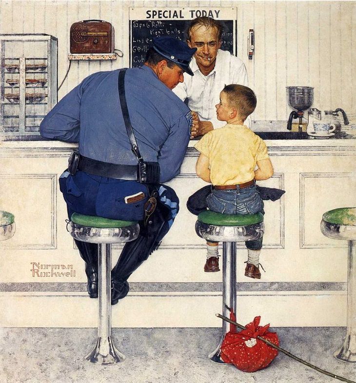 Famous Paintings by Norman Rockwell