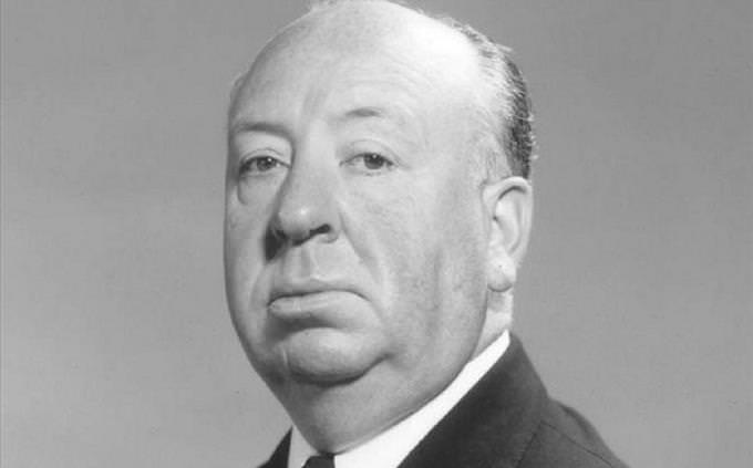 monochrome Alfred Hitchcock