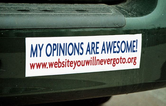 14 Hilarious Bumper Stickers