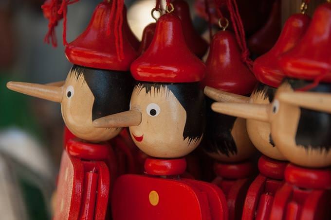 Pinocchio dolls