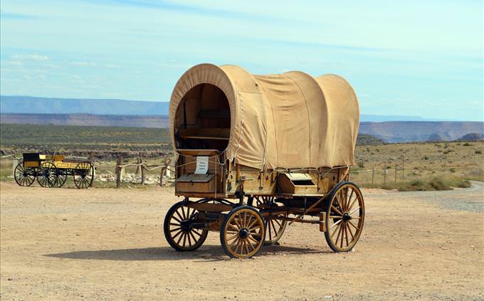 old western wagon