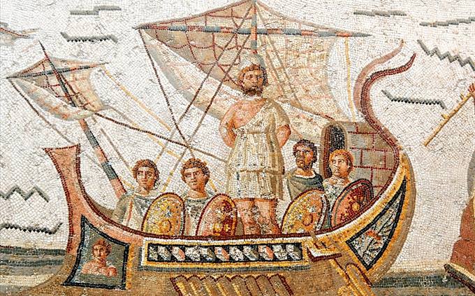 Ulysses mosaic