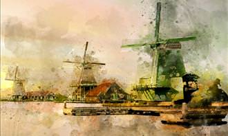 painting of Holland