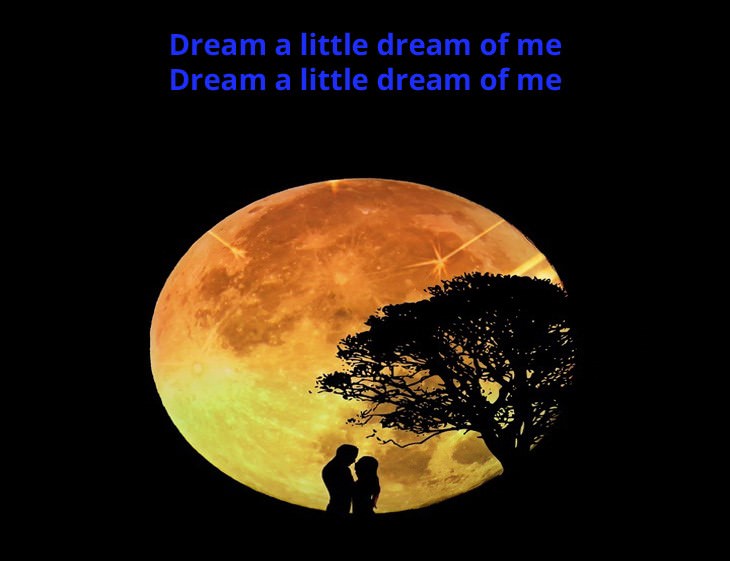 doris day "dream a little dream of me" lyrics