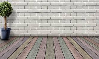 colorful wood floor