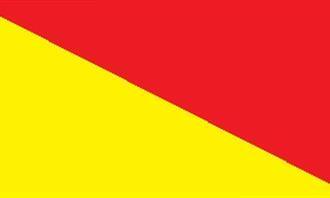 Yellow and red