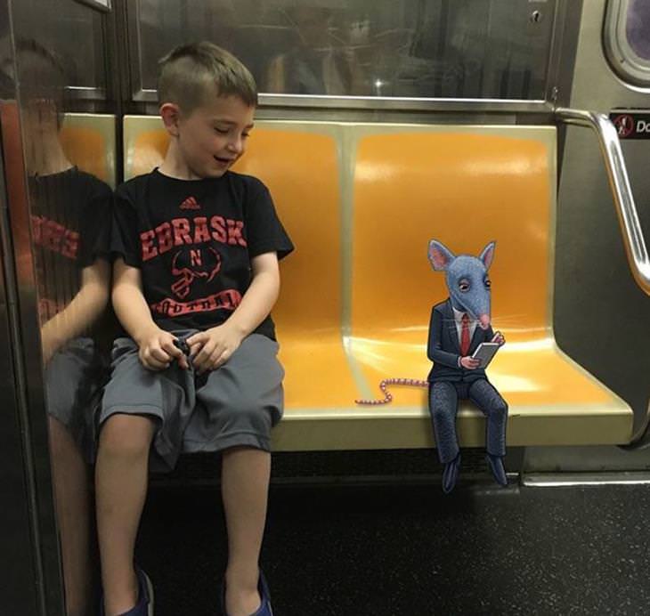 monsters on a train