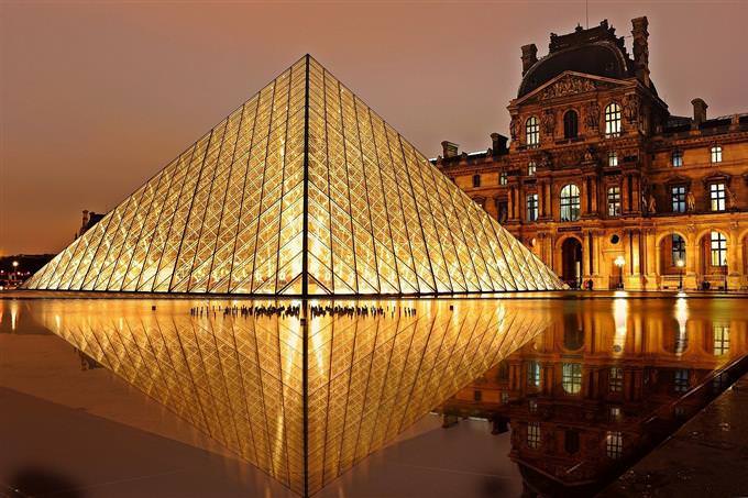 The Louvre Museum in Paris