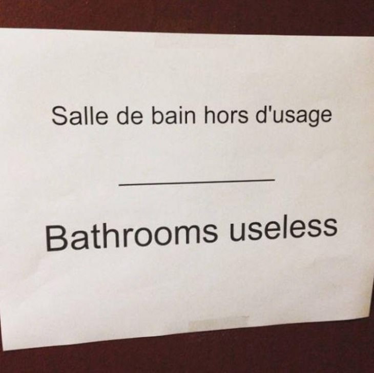 Translation Fails